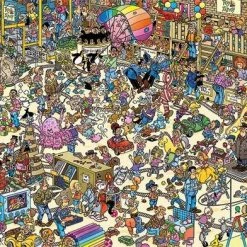 Jan Van Haasteren De Speelgoedwinkel Puzzel - 1000 Stukjes -Exporteren puzzels winkel 550x392 25