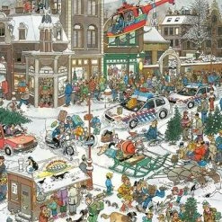 Jan Van Haasteren Kerstmis Puzzel - 1000 Stukjes -Exporteren puzzels winkel 550x392 4