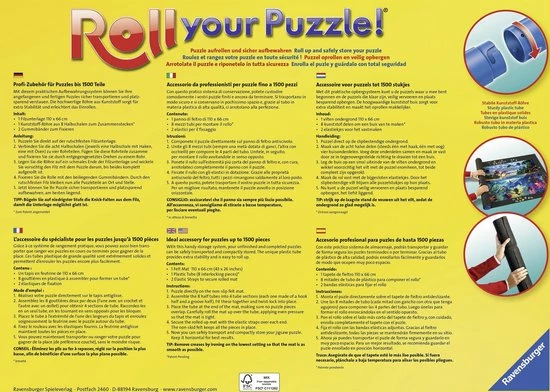 Ravensburger Roll Your Puzzle Puzzelmat 300 T/m 1500 Stukjes 8 Ravensburger Roll Your Puzzle Puzzelmat 300 T/m 1500 Stukjes - Afbeelding 6