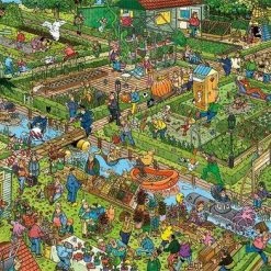 Jan Van Haasteren Volkstuintjes Puzzel - 1000 Stukjes -Exporteren puzzels winkel 550x392 5