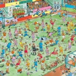 Jan Van Haasteren WK Vrouwenvoetbal Puzzel - 1000 Stukjes -Exporteren puzzels winkel 550x392 50