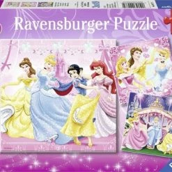 Ravensburger Puzzel Disney Princess - Sneeuwwitje, Assepoester & Ariel - 3x49 Stukjes - Kinderpuzzel -Exporteren puzzels winkel 550x392 52