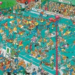 Jan Van Haasteren Hockey Kampioenschappen Puzzel - 1000 Stukjes -Exporteren puzzels winkel 550x392 53