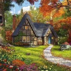 Falcon Puzzel The Woodland Cottage - Legpuzzel - 2 X 1000 Stukjes 17 Falcon Puzzel The Woodland Cottage - Legpuzzel - 2 X 1000 Stukjes -Exporteren puzzels winkel 550x392 85