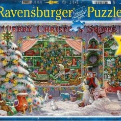 Ravensburger Puzzel The Christmas Shop - Legpuzzel - 500 Stukjes