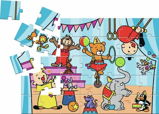 Bumba Mega Vloerpuzzel - Circus - 35 Stukken 7 Bumba Mega Vloerpuzzel - Circus - 35 Stukken - Afbeelding 5