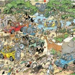 Jan Van Haasteren Safari & Storm 2-in-1 Puzzel - 2 X 1000 Stukjes 13 Jan Van Haasteren Safari & Storm 2-in-1 Puzzel - 2 X 1000 Stukjes -Exporteren puzzels winkel 550x393