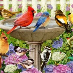 Ravensburger Puzzel Bij Het Vogelbadje - Legpuzzel - 500 Stukjes -Exporteren puzzels winkel 550x393 31