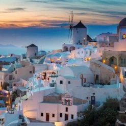 Ravensburger Puzzel Avond In Santorini - Legpuzzel - 1000 Stukjes -Exporteren puzzels winkel 550x393 69