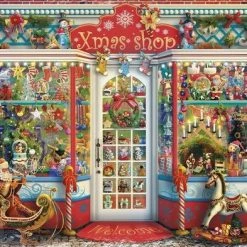 Gibsons Legpuzzel Christmas Emporium - 1000 Stukjes -Exporteren puzzels winkel 550x393 72