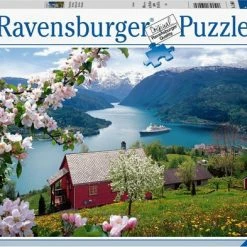 Ravensburger Puzzel Scandinavische Idylle Landschap - Legpuzzel - 500 Stukjes