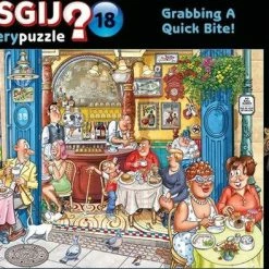 Wasgij Mystery 18 Een Snelle Hap! Puzzel - 1000 Stukjes -Exporteren puzzels winkel 550x394 3
