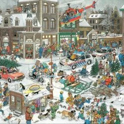 Jan Van Haasteren Kerstmis Puzzel - 1000 Stukjes -Exporteren puzzels winkel 550x395 1
