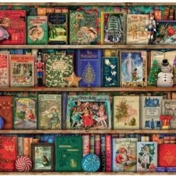 Ravensburger Puzzel The Christmas Library - Legpuzzel - 1000 Stukjes -Exporteren puzzels winkel 550x395 38