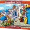 Castorland Spring In Santorini Legpuzzel - 2000 Stukjes