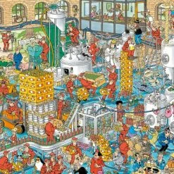 Jan Van Haasteren De Ambachtelijke Brouwerij Puzzel - 2000 Stukjes 7 Jan Van Haasteren De Ambachtelijke Brouwerij Puzzel - 2000 Stukjes -Exporteren puzzels winkel 550x395 7