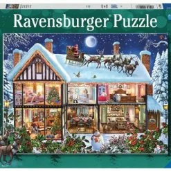 Ravensburger Puzzel Kerstmis Thuis - Legpuzzel - 100XXL Stukjes -Exporteren puzzels winkel 550x396 10