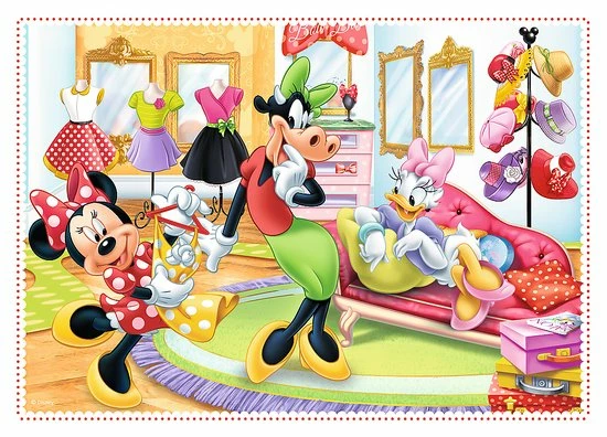 Trefl Minnie Mouse 4-in-1 Puzzel - 12/15/20/24 Stukjes 6 Trefl Minnie Mouse 4-in-1 Puzzel - 12/15/20/24 Stukjes - Afbeelding 4
