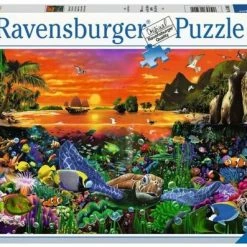 Ravensburger Puzzel Schildpad In Het Rif - Legpuzzel - 500 Stukjes -Exporteren puzzels winkel 550x397 13