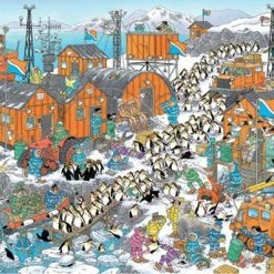 Jan Van Haasteren Zuidpool Expeditie Puzzel - 1000 Stukjes -Exporteren puzzels winkel 550x397 9