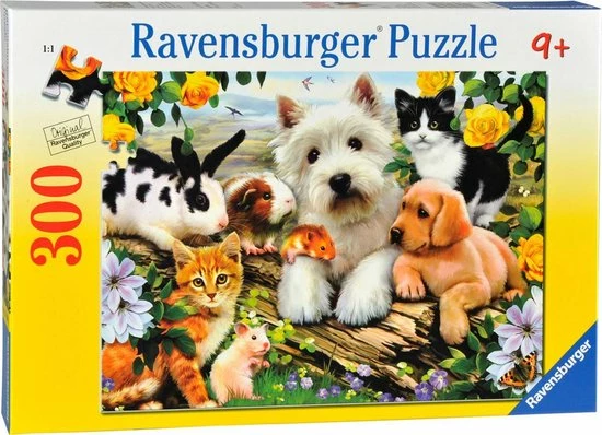 Ravensburger Puzzel Dierenvriendjes - Legpuzzel - 300XXL Stukjes 6 Ravensburger Puzzel Dierenvriendjes - Legpuzzel - 300XXL Stukjes - Afbeelding 4