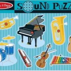 Melissa & Doug - Musical Instruments - Legpuzzle Met Geluid