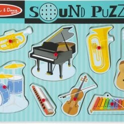 Melissa & Doug - Musical Instruments - Legpuzzle Met Geluid -Exporteren puzzels winkel 550x399 17