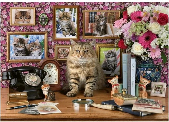 Ravensburger Puzzel Mijn Katjes - Legpuzzel - 1000 Stukjes 6 Ravensburger Puzzel Mijn Katjes - Legpuzzel - 1000 Stukjes - Afbeelding 4