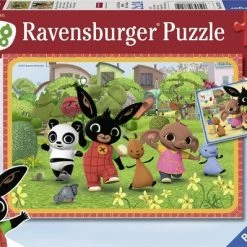 Ravensburger Puzzel Bing Bunny - Twee Puzzels - 24 Stukjes - Kinderpuzzel