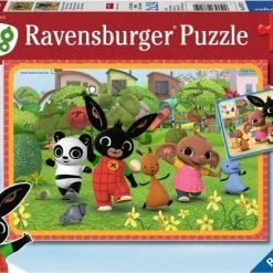 Ravensburger Puzzel Bing Bunny - Twee Puzzels - 24 Stukjes - Kinderpuzzel -Exporteren puzzels winkel 550x399 5