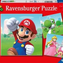 Ravensburger Puzzel Super Mario - 3x49 Stukjes - Kinderpuzzel