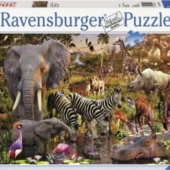 Ravensburger Puzzel Afrikaanse Dierenwereld - Legpuzzel - 3000 Stukjes