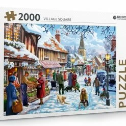 Rebo Productions Rebo Legpuzzel 2000 Stukjes - Village Square