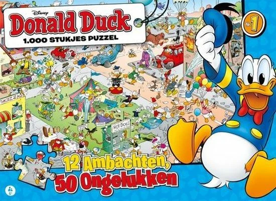 Donald Duck Puzzel 1 7 Donald Duck Puzzel 1 - Afbeelding 5