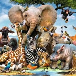 Ravensburger Puzzel Afrikaanse Vrienden - Legpuzzel - 300XXL Stukjes -Exporteren puzzels winkel 550x403 48
