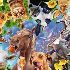 Ravensburger Puzzel Vrolijke Boerderijdieren - Legpuzzel - 200 Stukjes -Exporteren puzzels winkel 550x403 67