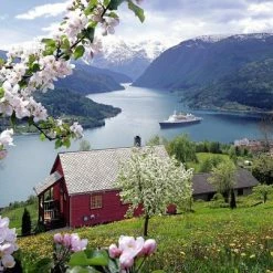 Ravensburger Puzzel Scandinavische Idylle Landschap - Legpuzzel - 500 Stukjes -Exporteren puzzels winkel 550x403 70