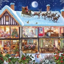 Ravensburger Puzzel Kerstmis Thuis - Legpuzzel - 100XXL Stukjes -Exporteren puzzels winkel 550x403 8