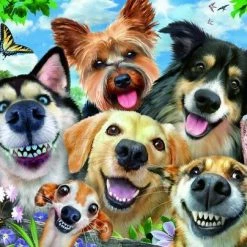 Ravensburger Puzzel Vrolijke Honden - Legpuzzel - 500 Stukjes -Exporteren puzzels winkel 550x404 24