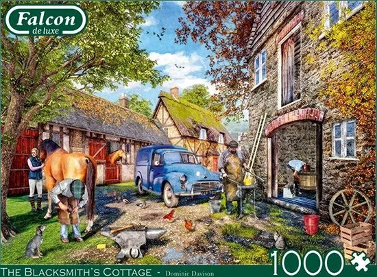 Falcon Puzzel The Blacksmith's Cottage - Legpuzzel - 1000 Stukjes 9 Falcon Puzzel The Blacksmith's Cottage - Legpuzzel - 1000 Stukjes - Afbeelding 7