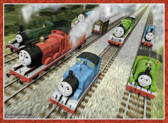 Ravensburger Thomas & Friends 4in1box Puzzel - 12+16+20+24 Stukjes - Kinderpuzzel 5 Ravensburger Thomas & Friends 4in1box Puzzel - 12+16+20+24 Stukjes - Kinderpuzzel - Afbeelding 3