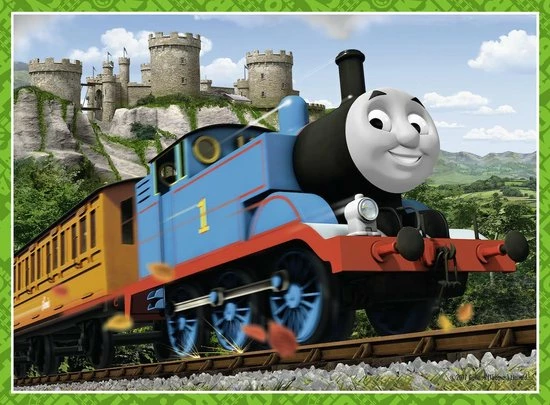 Ravensburger Thomas & Friends 4in1box Puzzel - 12+16+20+24 Stukjes - Kinderpuzzel 6 Ravensburger Thomas & Friends 4in1box Puzzel - 12+16+20+24 Stukjes - Kinderpuzzel - Afbeelding 4
