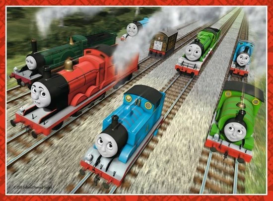 Ravensburger Thomas & Friends 4in1box Puzzel - 12+16+20+24 Stukjes - Kinderpuzzel 10 Ravensburger Thomas & Friends 4in1box Puzzel - 12+16+20+24 Stukjes - Kinderpuzzel - Afbeelding 8