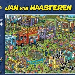 Jan Van Haasteren Food Truck Festival Puzzel - 1500 Stukjes -Exporteren puzzels winkel 550x406 15