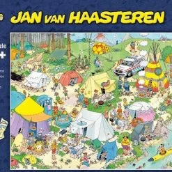 Jan Van Haasteren Kamperen In Het Bos Puzzel - 1000 Stukjes -Exporteren puzzels winkel 550x406 19