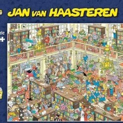Jan Van Haasteren De Bibliotheek Puzzel - 2000 Stukjes -Exporteren puzzels winkel 550x406 21