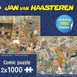 Jan Van Haasteren A Trip To The Museum Puzzel - 2 X 1000 Stukjes (without Gift) 19 Jan Van Haasteren A Trip To The Museum Puzzel - 2 X 1000 Stukjes (without Gift) -Exporteren puzzels winkel 550x406 3