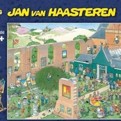 Jan Van Haasteren De Kunstmarkt Puzzel - 1000 Stukjes 21 Jan Van Haasteren De Kunstmarkt Puzzel - 1000 Stukjes -Exporteren puzzels winkel 550x406 34