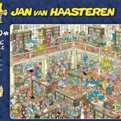 Jan Van Haasteren De Bibliotheek Puzzel - 2000 Stukjes -Exporteren puzzels winkel 550x407 26