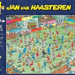 Jan Van Haasteren WK Vrouwenvoetbal Puzzel - 1000 Stukjes -Exporteren puzzels winkel 550x407 29